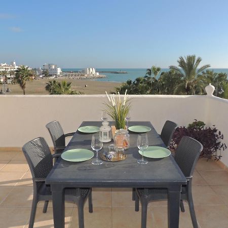 Ole Playa 5A Beach Front - A pie de playa, sea views - Vistas al mar, Puerto Marina Benalmádena Exterior foto