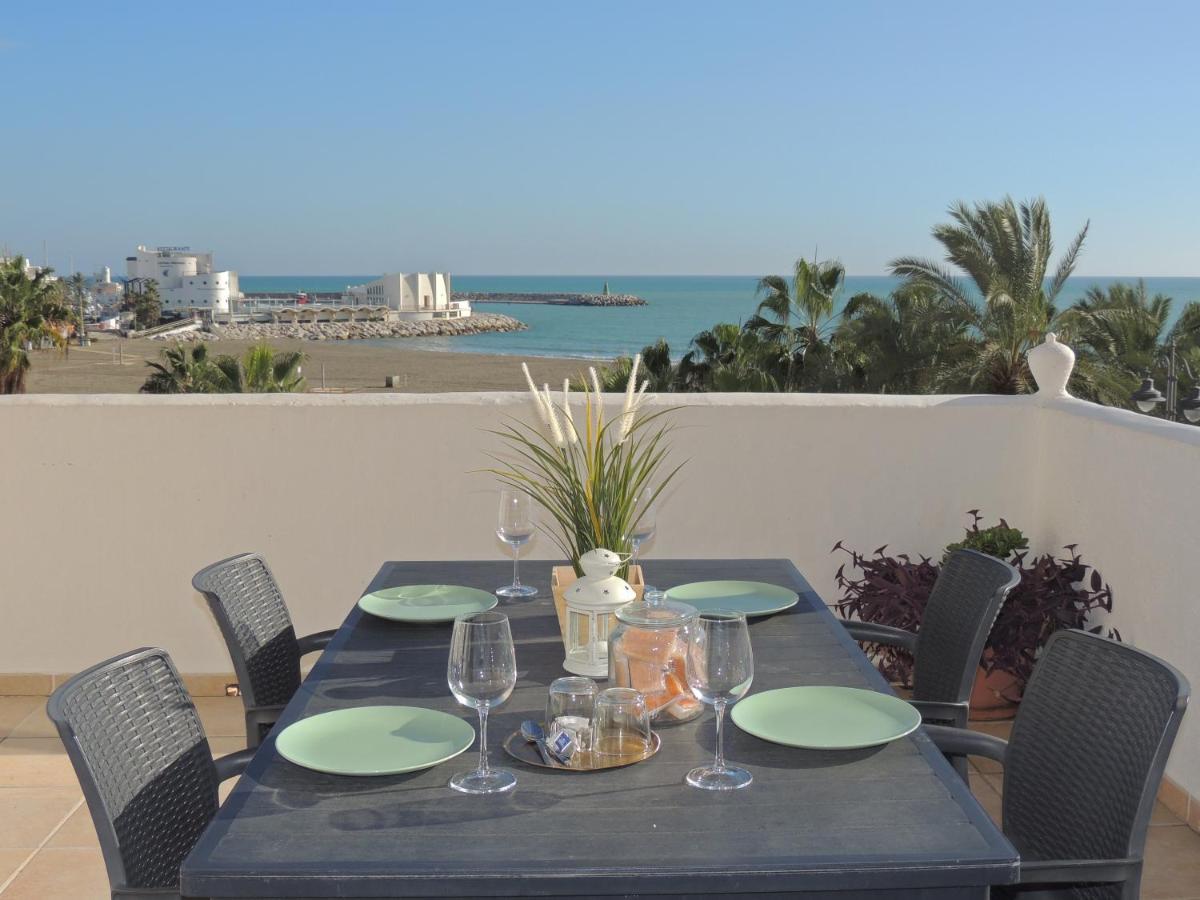 Ole Playa 5A Beach Front - A pie de playa, sea views - Vistas al mar, Puerto Marina Benalmádena Exterior foto